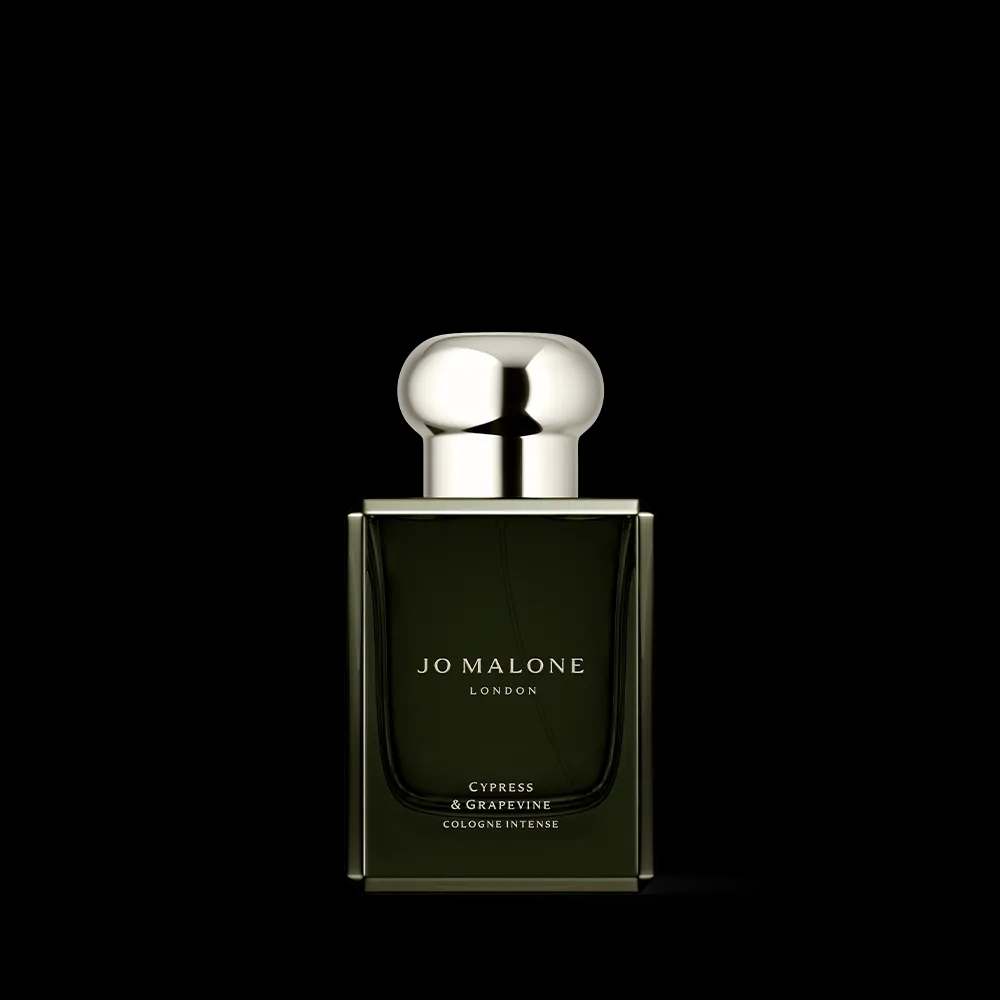 Jo Malone Cypress & Grapevine Cologne Intense - Dark Green and Silver
